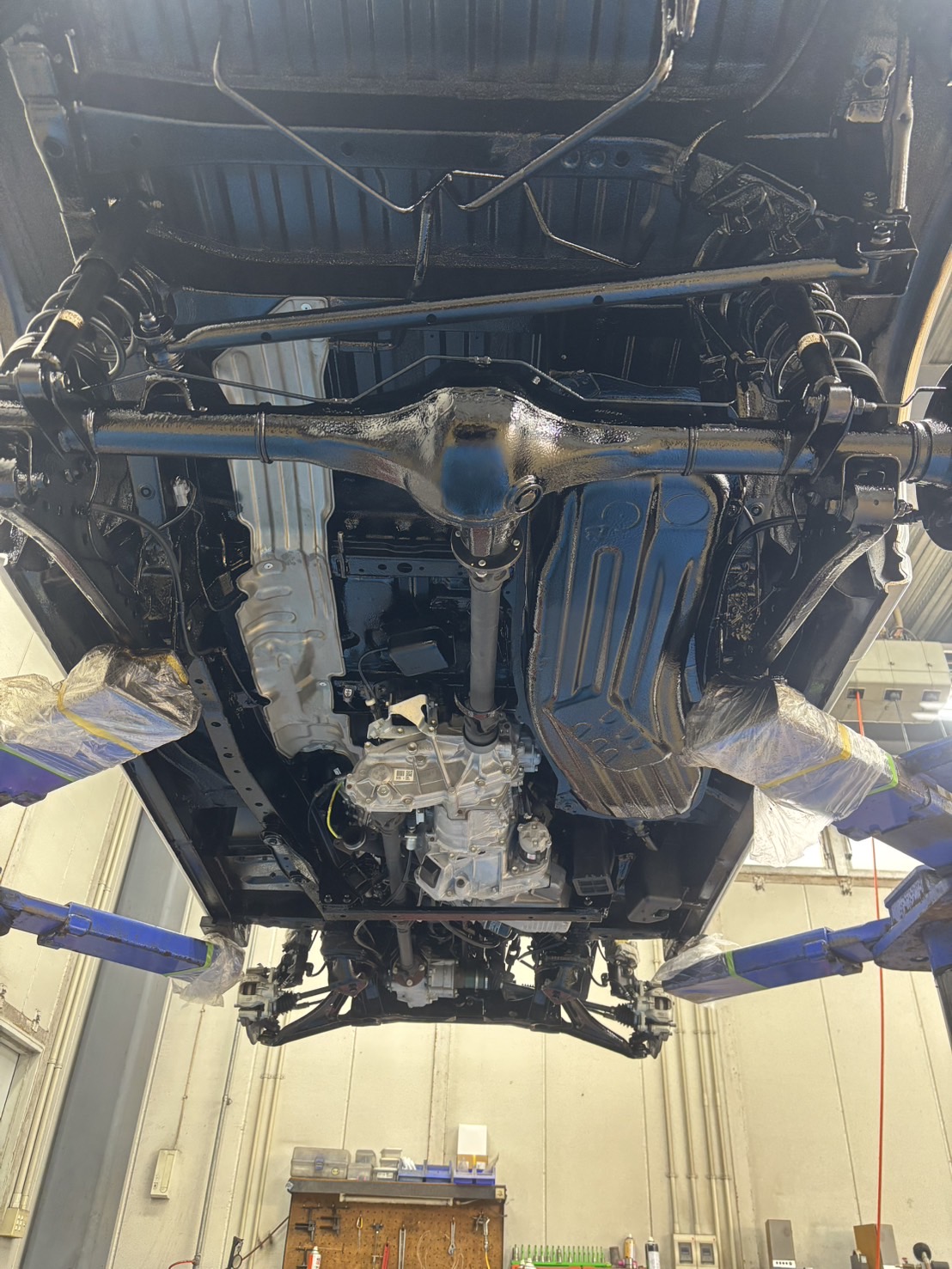 防錆コーティング施工